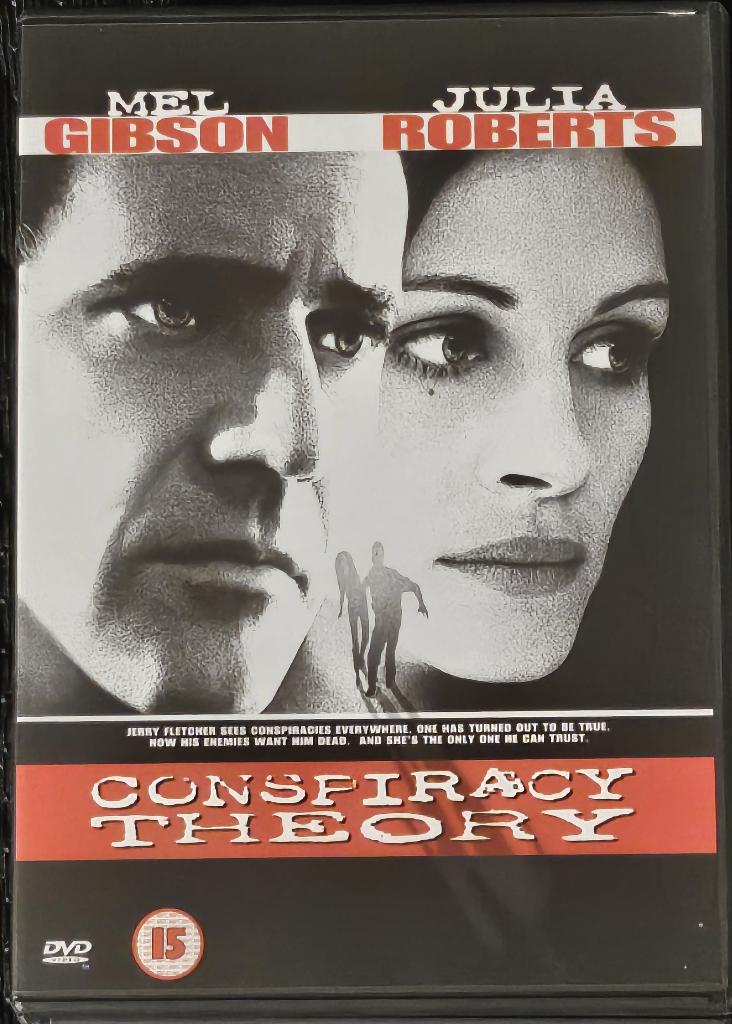 *Conspiracy Theory (1997), Cd's en Dvd's, Dvd's | Thrillers en Misdaad, Ophalen of Verzenden, Zo goed als nieuw