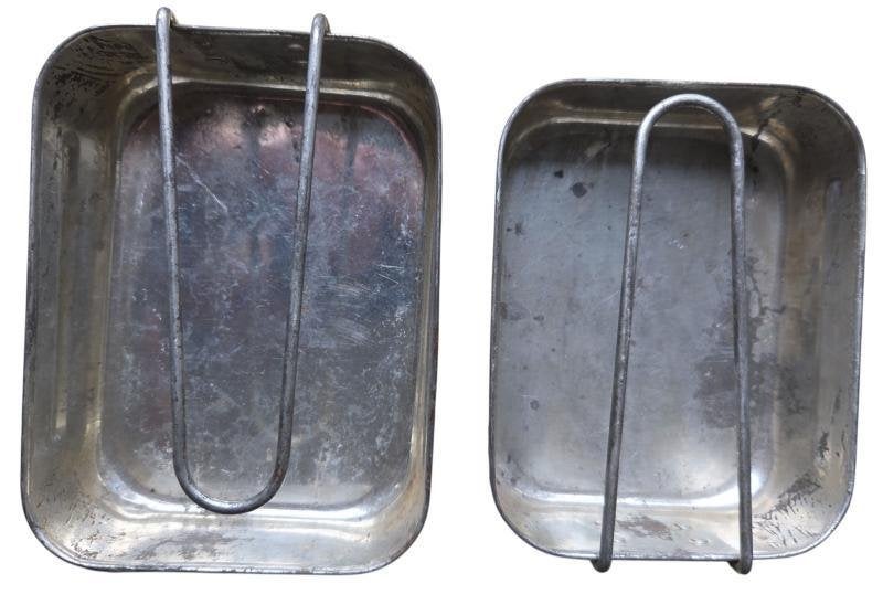 a british ww2 mestin set marked and datum 1945, Ophalen of Verzenden