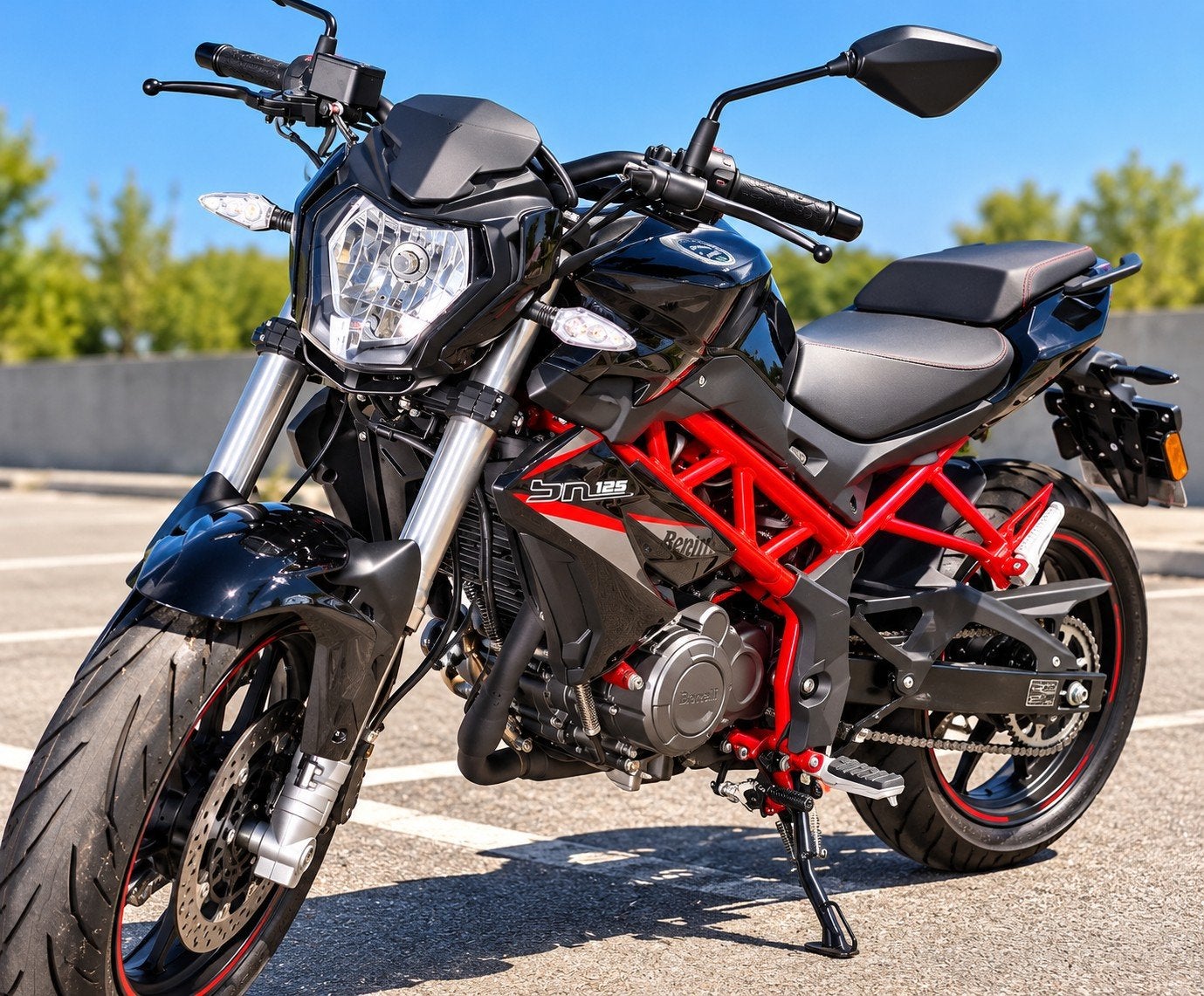 BENELLI BN 125 – SEULEMENT 207 KM – ÉTAT PROCHE DU NEUF, Motoren, Nieuw, Particulier, 125 cc