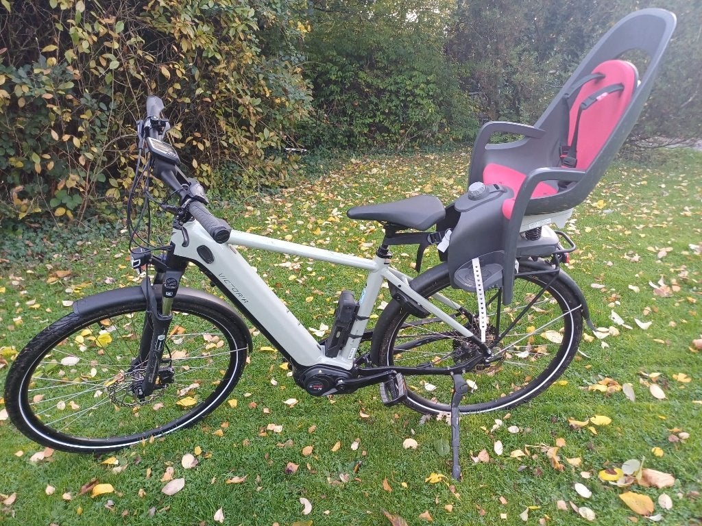 Vélo électrique Victoria eTrekking 12.9 – État Neuf (192 km), Zo goed als nieuw, 47 tot 51 cm, 50 km per accu of meer, Ophalen
