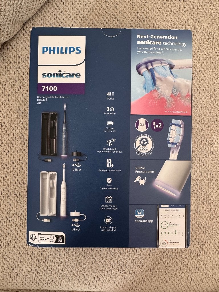 Philips Sonicare tandenborstels (set van 2) 7100, Ophalen, Nieuw, Tandenborstel