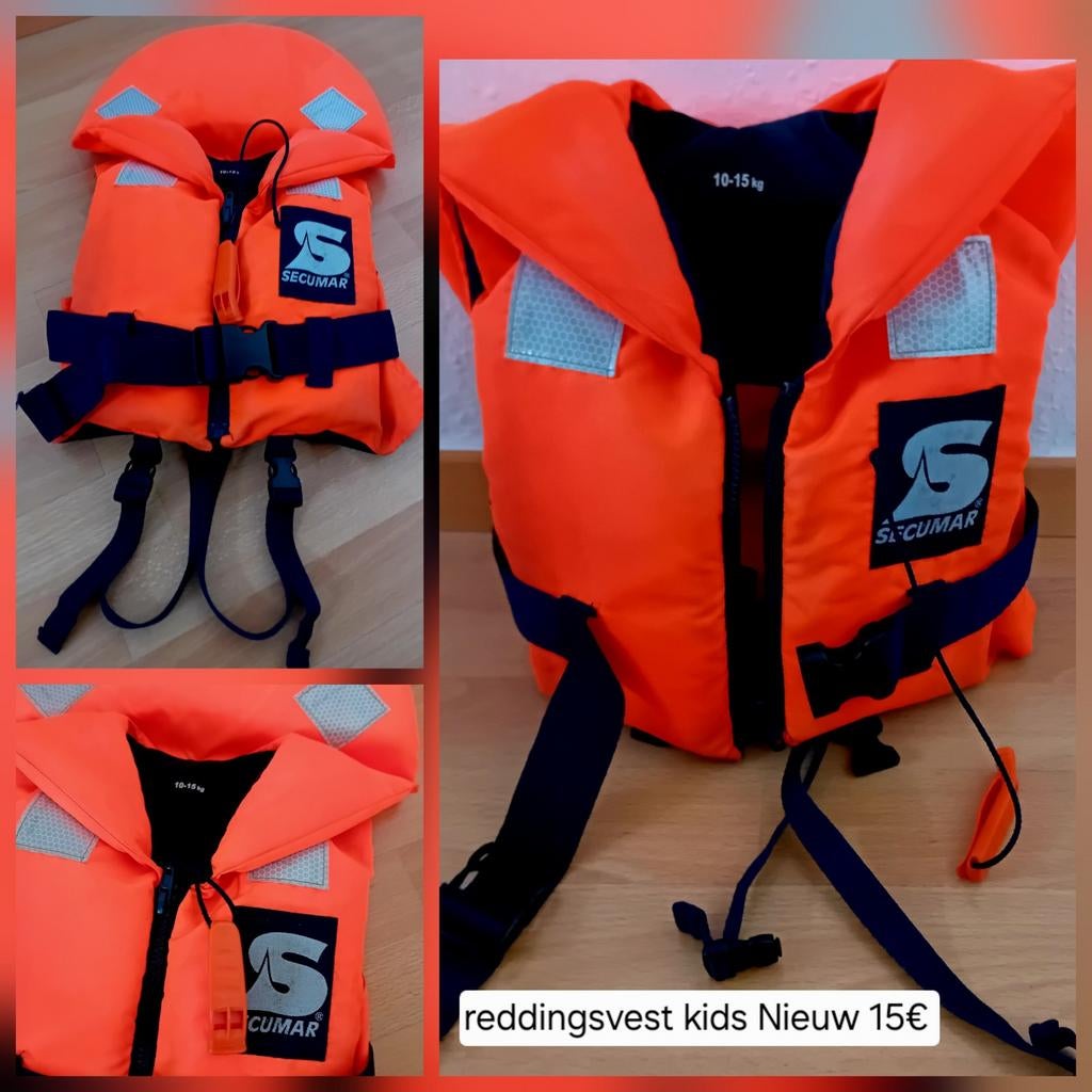 Reddingsvest kids  SECUMAR Nieuw., Sports nautiques & Bateaux, Vêtements nautiques, Enlèvement