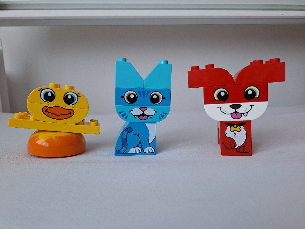 duplo dieren, Kinderen en Baby's, Speelgoed | Duplo en Lego, Ophalen, Overige thema's, Zo goed als nieuw, Duplo
