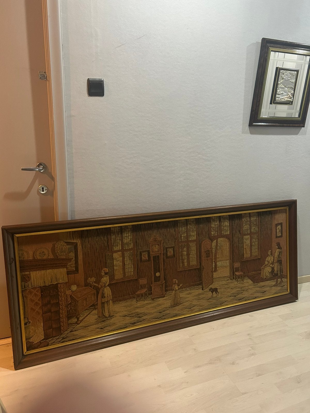 Wandtapijt 193x75, Ophalen, Zo goed als nieuw