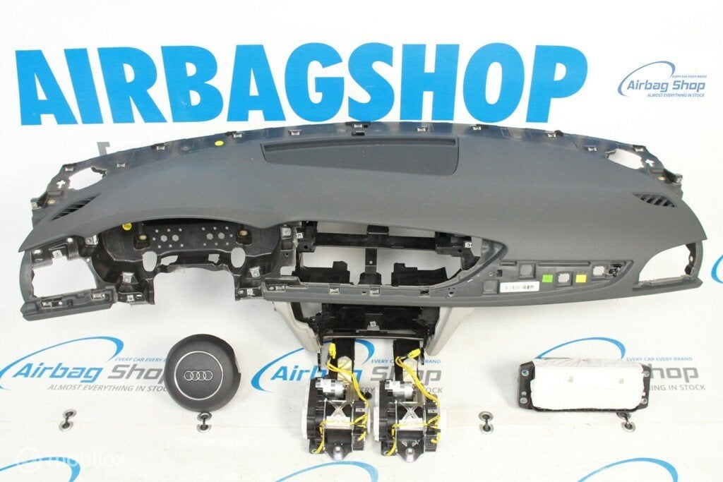 Airbag kit Tableau de bord gris blanc Audi A6 4G, Enlèvement ou Envoi, Utilisé