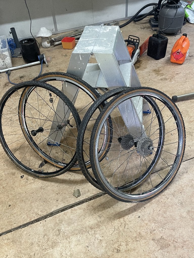 wielen crossfiets, Ophalen, Gebruikt, 24 inch of meer