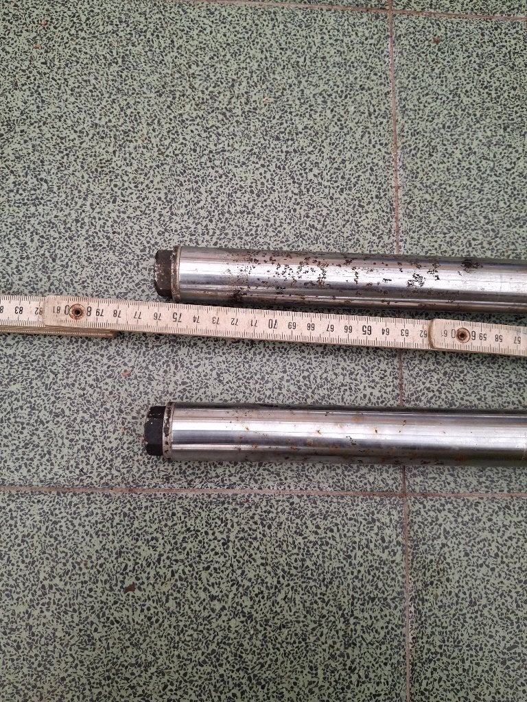 Yamaha dt  voorvork, Enlèvement