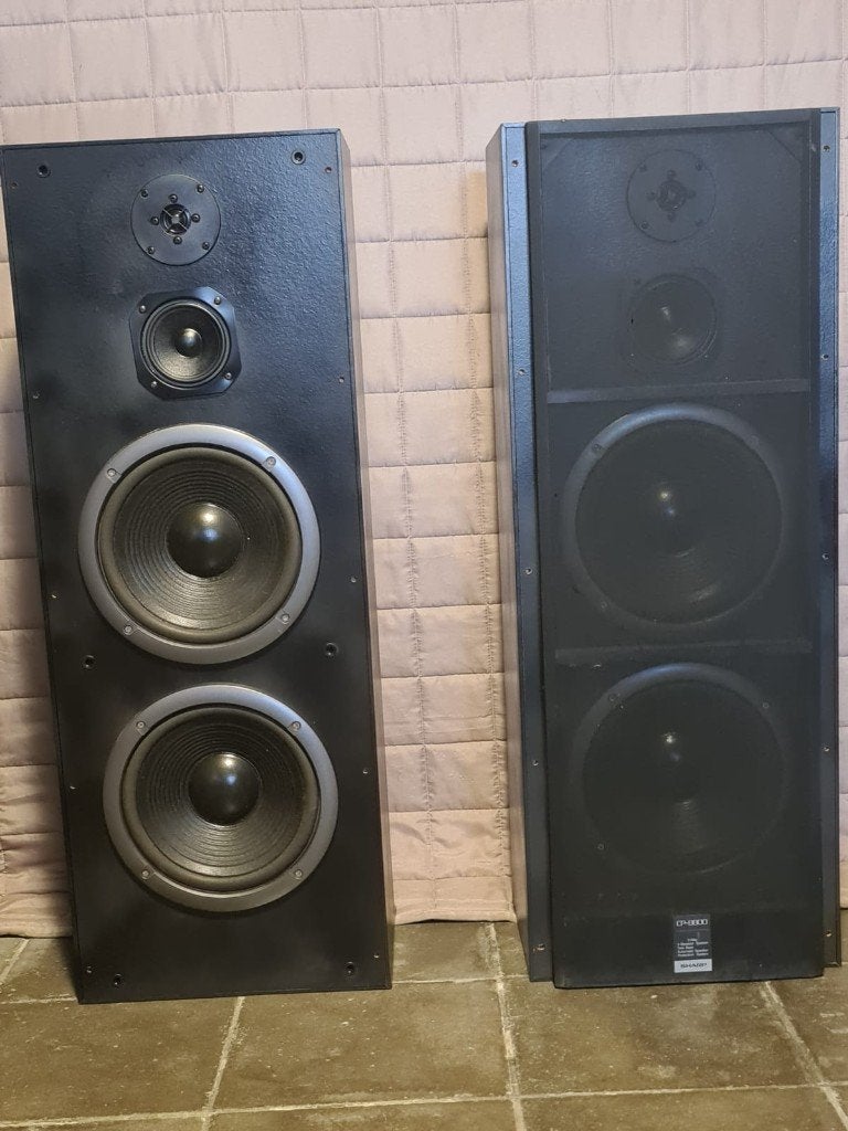 Haut-parleur Toshiba 200 W, Enlèvement, Utilisé, 150 watts ou plus, Enceintes stéréo