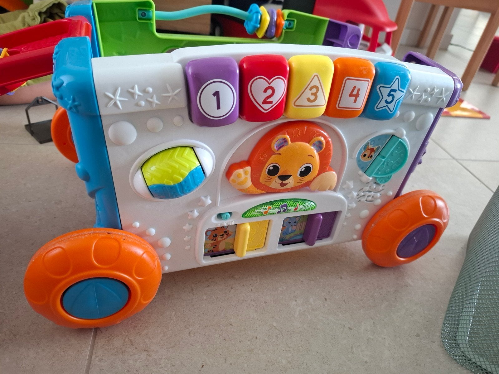 Vtech sorteer en leer wagen, Ophalen, Zo goed als nieuw, 6 maanden tot 2 jaar