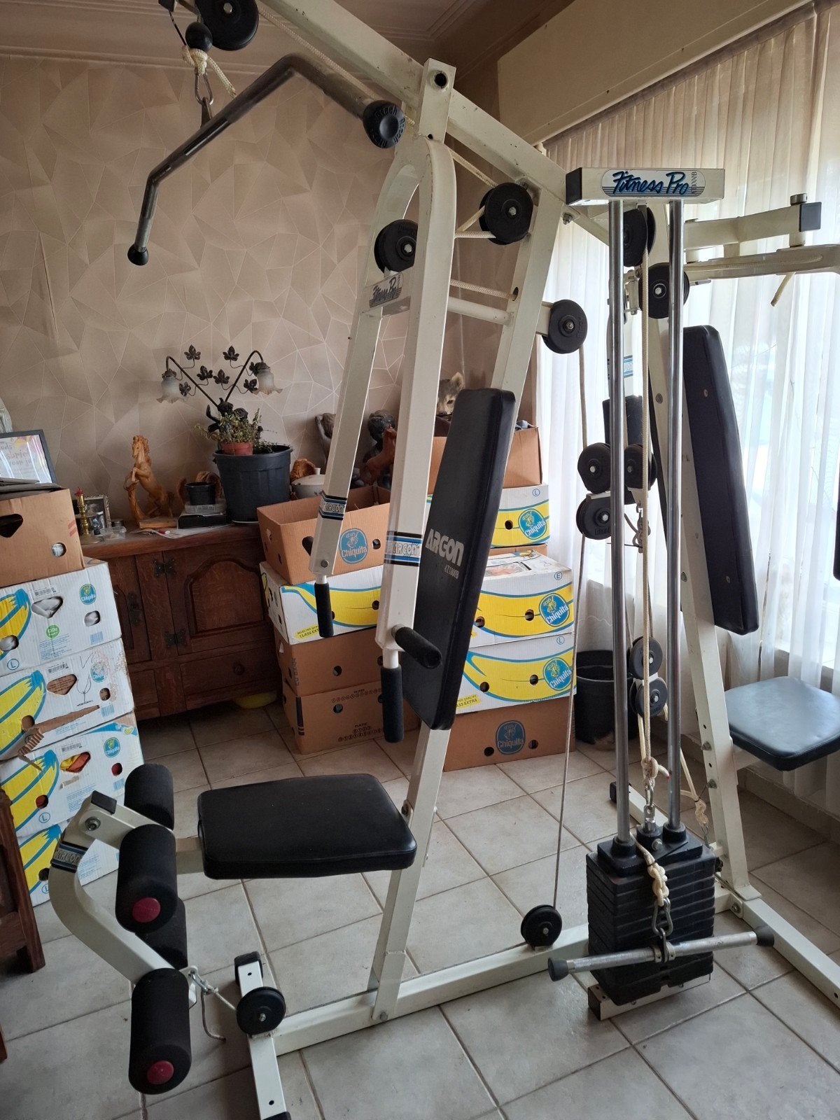 fitness toestel, Sport en Fitness, Fitnessmaterialen, Ophalen, Gebruikt, Armen, Fitnessbank