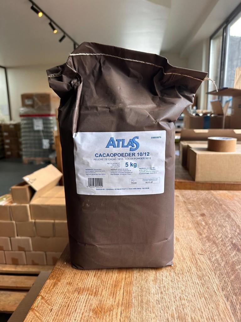 Cacaopoeder ontvet, Ophalen