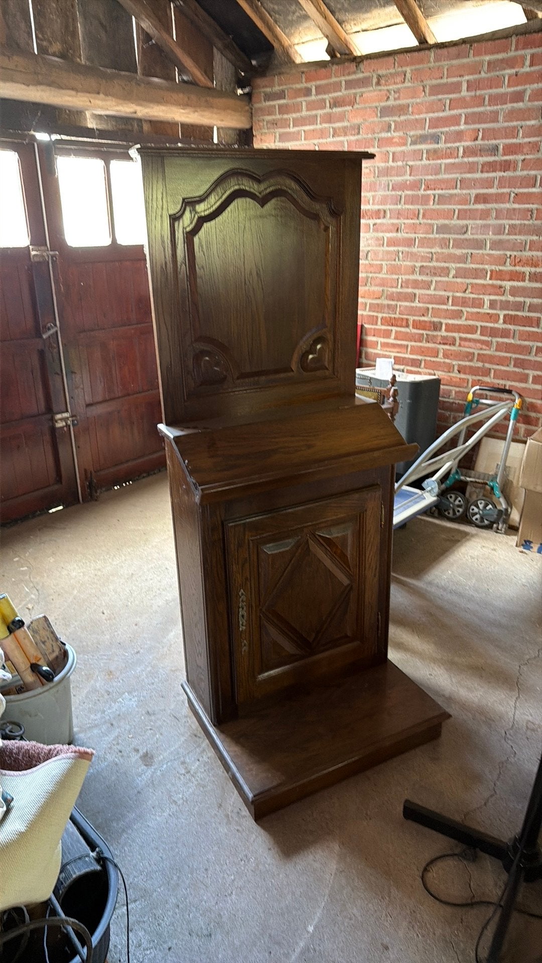 Klassieke bidstoel, Antiquités & Art, Antiquités | Meubles | Armoires, Enlèvement
