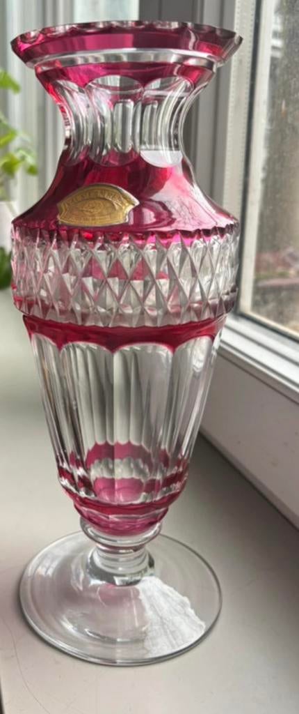 Vase en Cristal Saint Lambert, Enlèvement ou Envoi