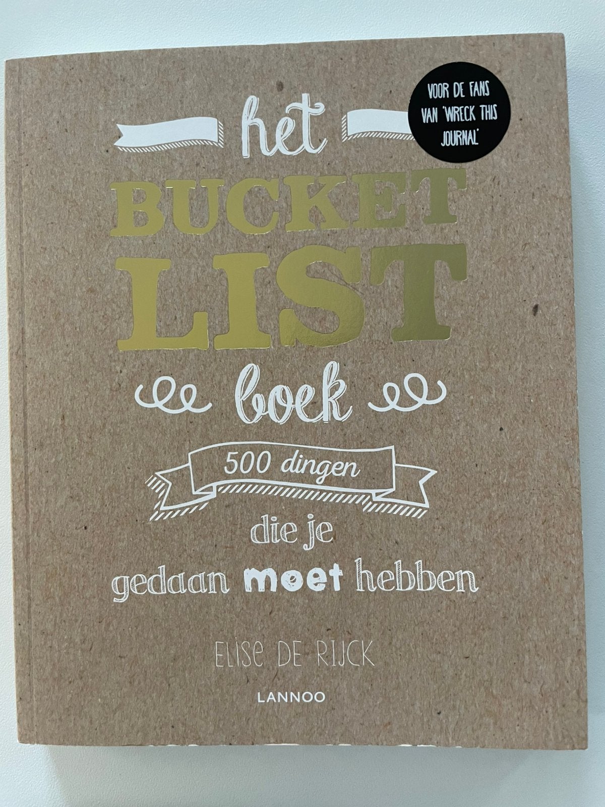 Het bucket list boek: 500 dingen die je gedaan moet hebben, Livres, Envoi, Comme neuf