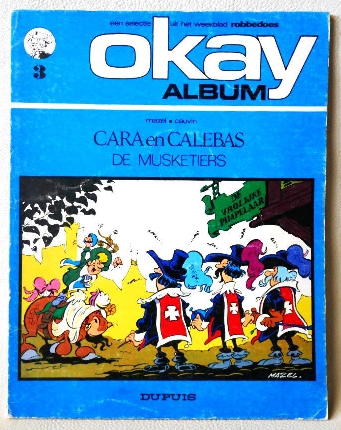 De Musketiers, okay album nr 3, redelijk goede staat, Ophalen