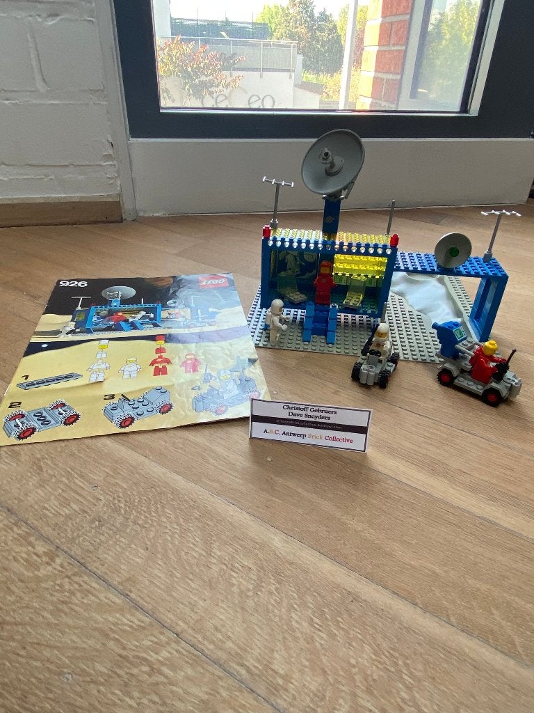 Lego Classic Space - 926 - Command Center, Ophalen, Gebruikt, Lego, Inclusief instructies