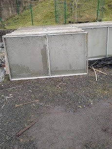 serre, overkapping, Ophalen, Aluminium