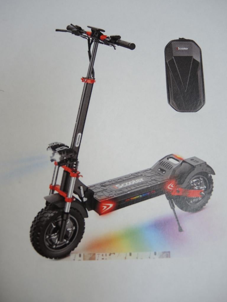 Elektrisch step i- scooter ix8 doual aandrijving, Ophalen, Qw, Zo goed als nieuw, Elektrische step (E-scooter)