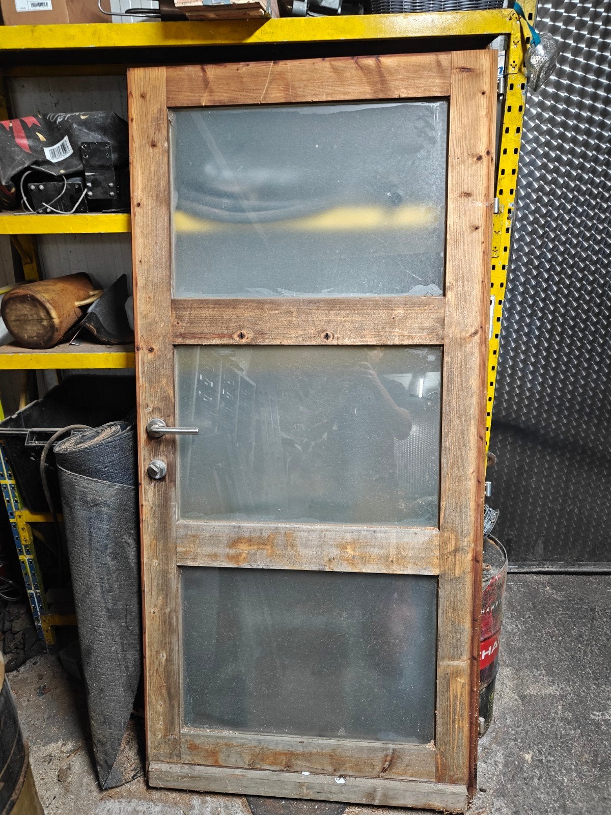 houten Tuindeur, Ophalen, Gebruikt, Hout