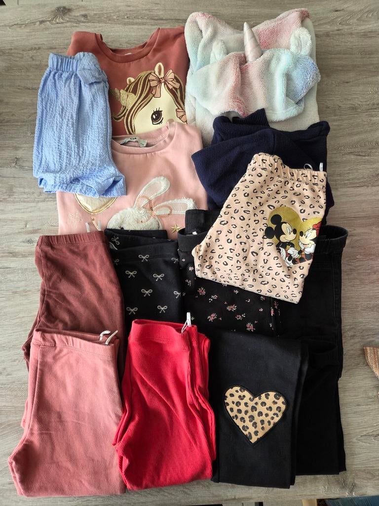 Pakket meisjes kleding maatje 134, Ophalen, Gebruikt, Maat 134