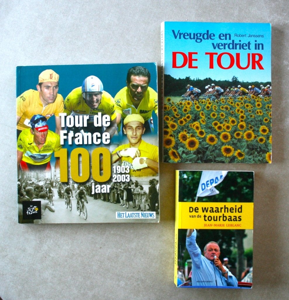 Tour de France. Set van 3: 19 euro., Livres, Livres de sport, Enlèvement ou Envoi, Utilisé, Diverse auteurs