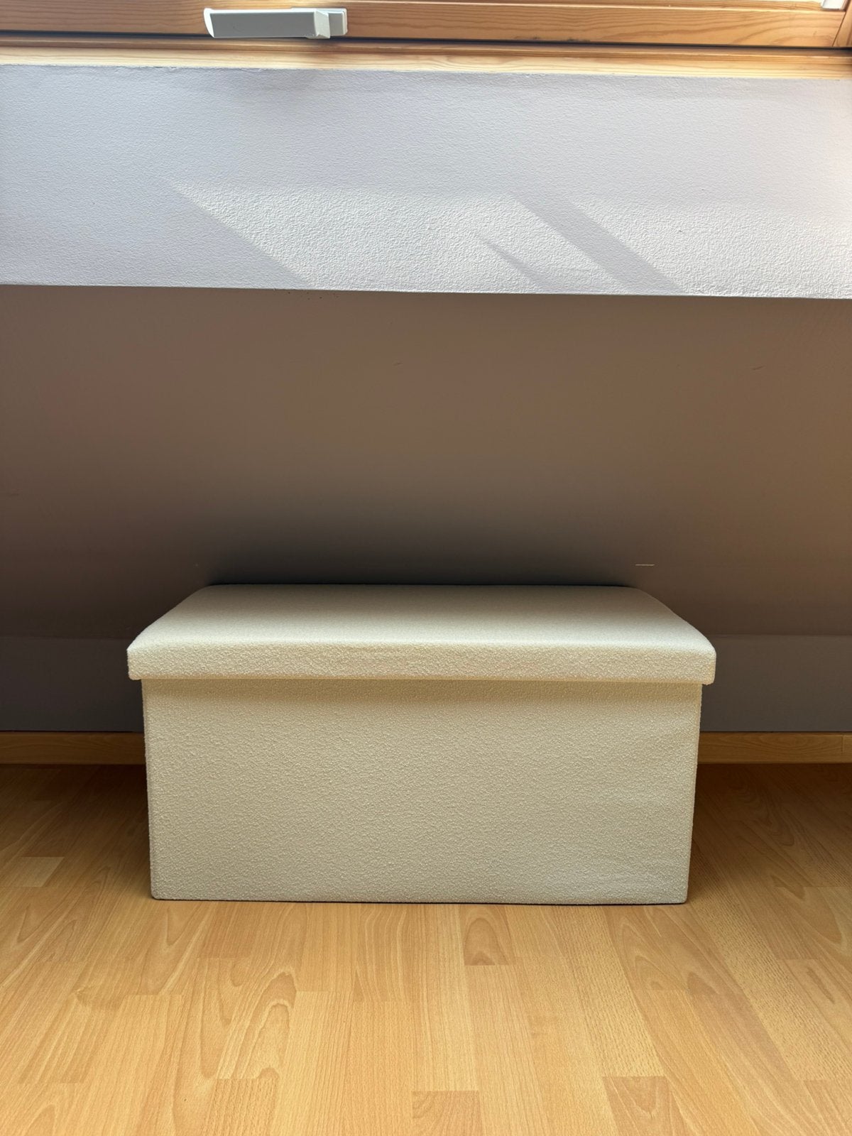 Banc de rangement pliable avec coffre, Maison & Meubles, Neuf, 50 à 100 cm, Enlèvement, Autres matériaux