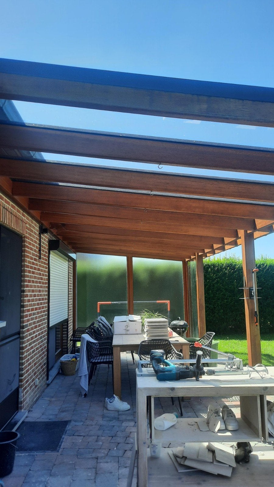 Terrasoverkapping, Jardin & Terrasse, Verrières, Enlèvement