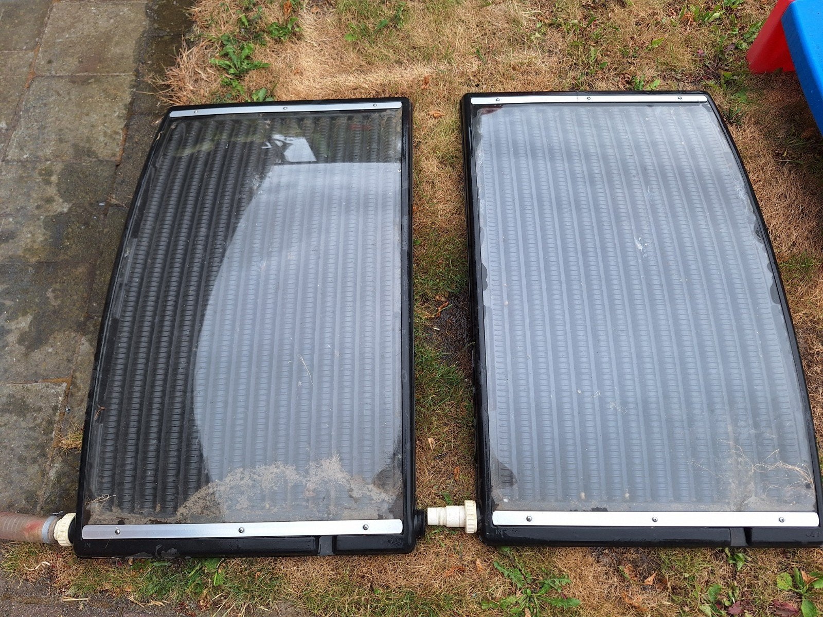 Zwembadverwarmingspaneel solar gebogen, Tuin en Terras, Ophalen, Zo goed als nieuw, Verwarming