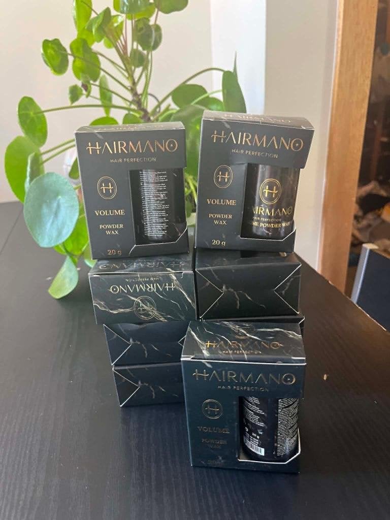 Poudre coiffante Hairmano Volume, Enlèvement, Neuf, Gel, Cire, Laque ou Mousse