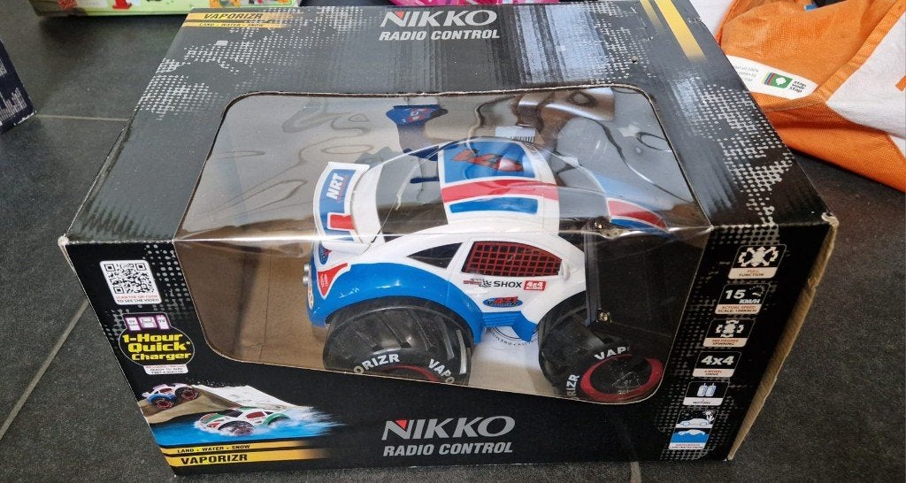 Nikko Radio control auto - deluxe, Ophalen, Zo goed als nieuw, Afstandsbediening