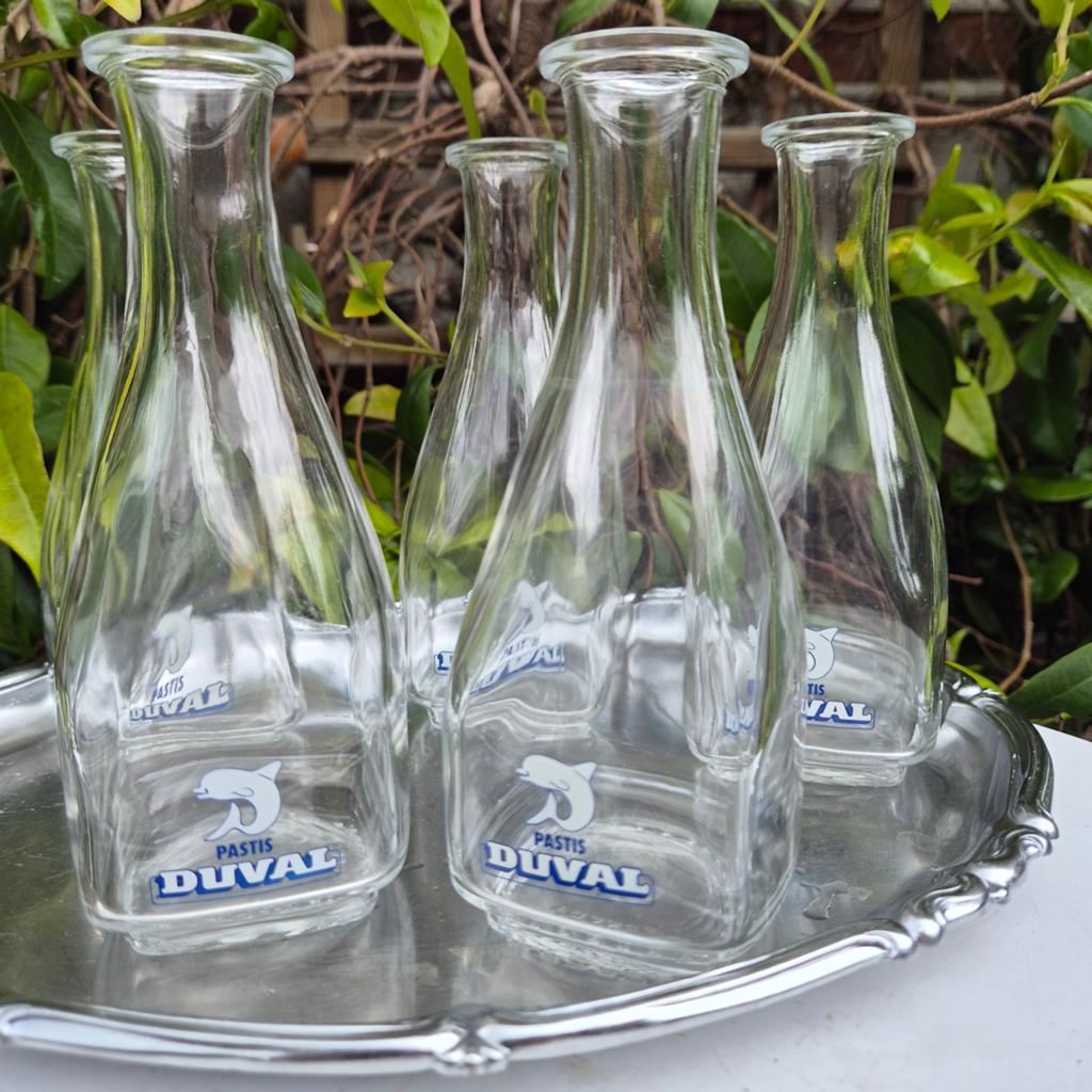 Carafe à Pastis Duval, 25 cl, 5 pièces, Collections, Enlèvement ou Envoi