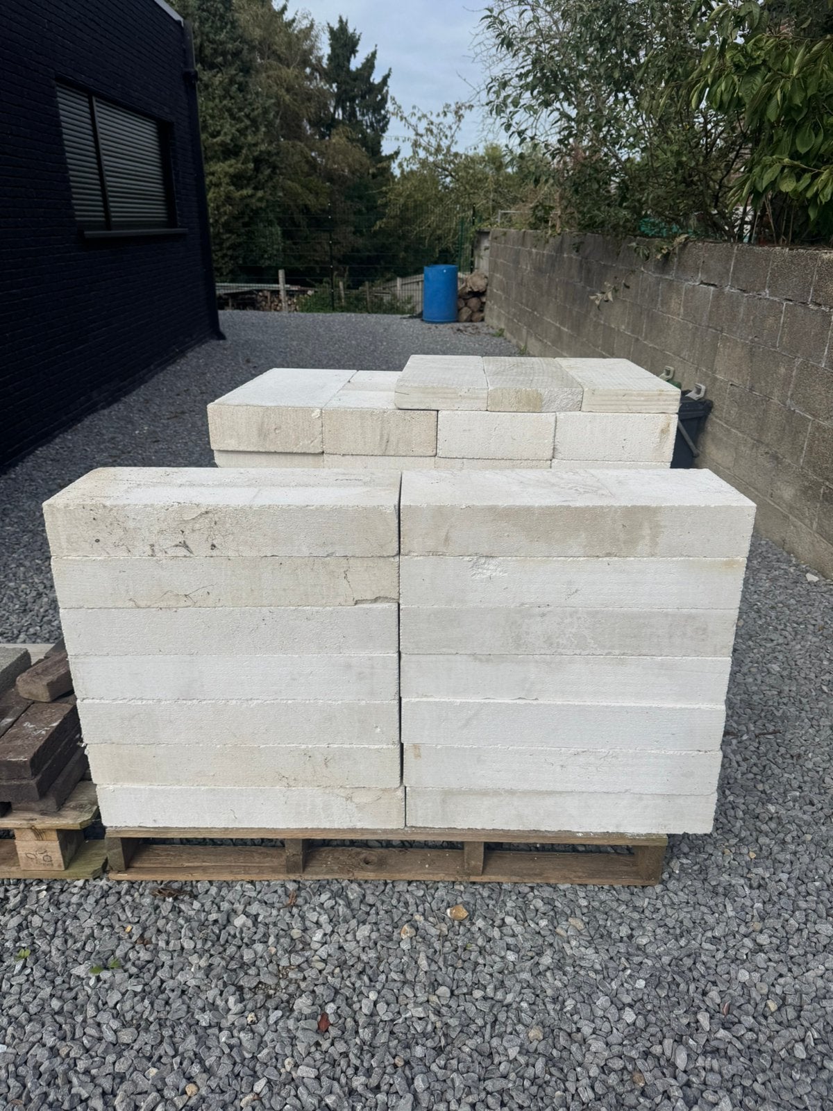50 bloc ytong 62 cm 25 cm 10 cm, Ophalen, Zo goed als nieuw