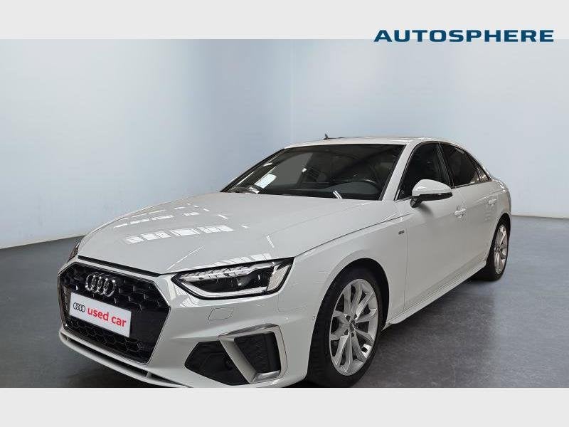 Audi A4 A4 40 TDi Quattro S line S tronic, Auto's, Automaat, Airbags, Wit, Diesel