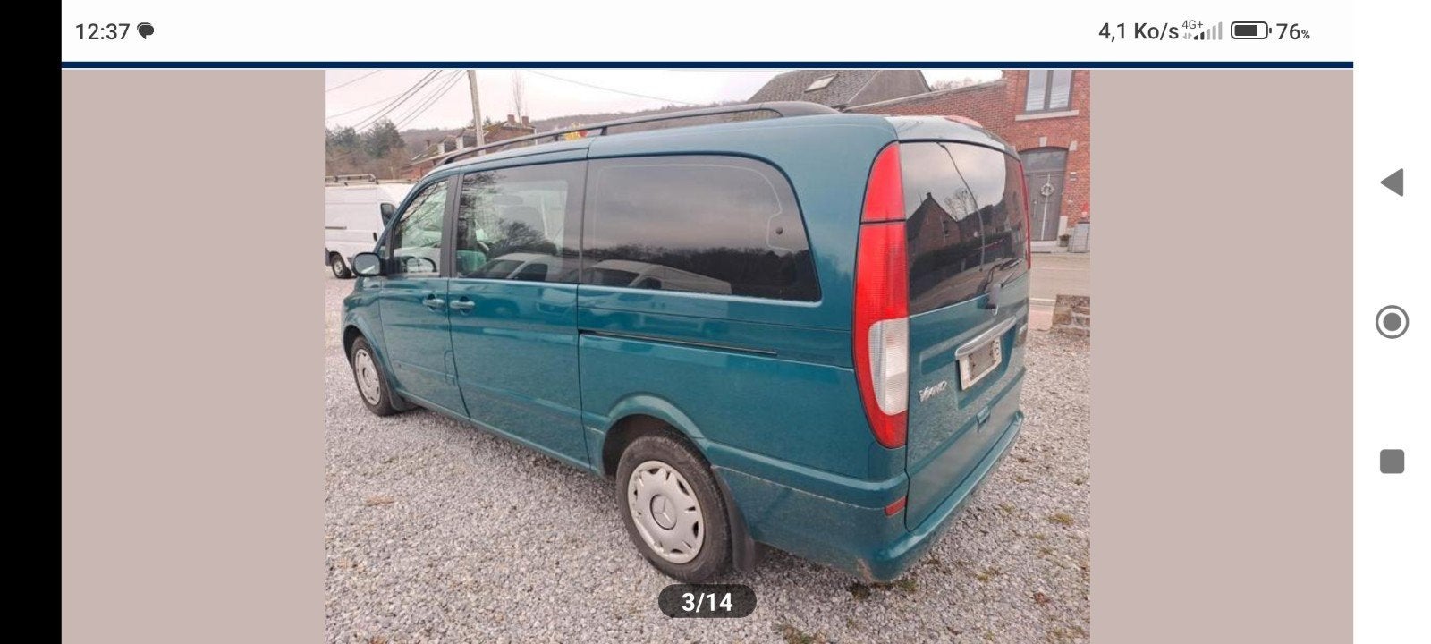 Mercedes Viano Vito CDI 2004, Particulier, Te koop