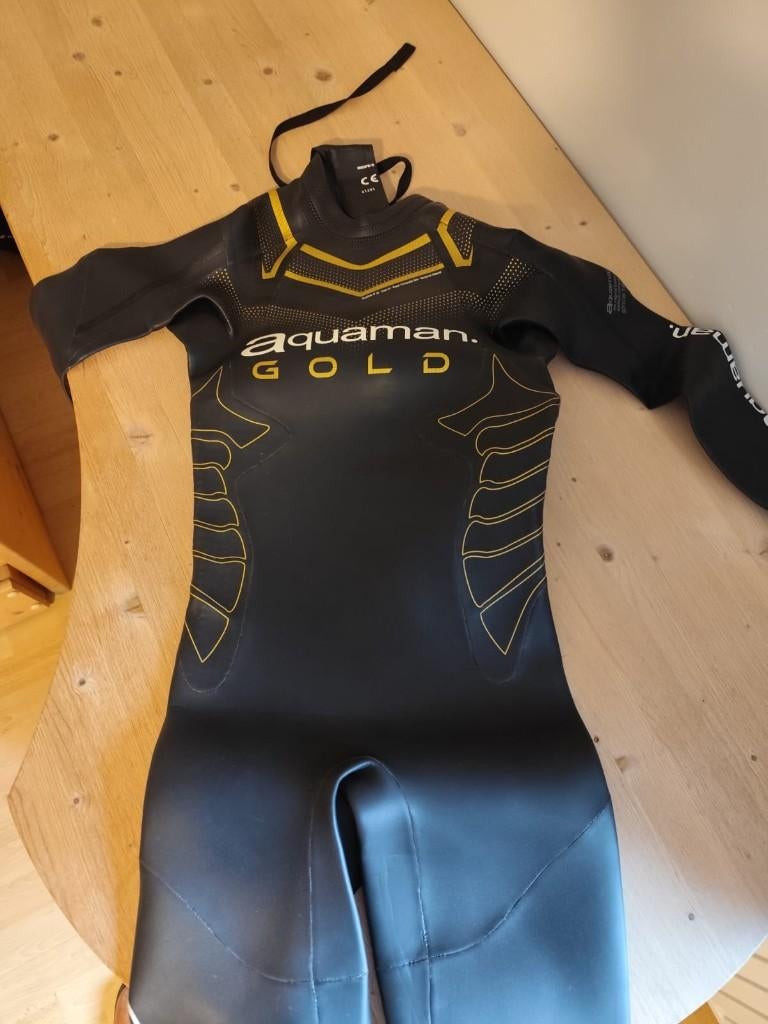 Triatlon Wetsuit Aquaman Gold, Sport en Fitness, Overige Sport en Fitness, Ophalen of Verzenden, Gebruikt