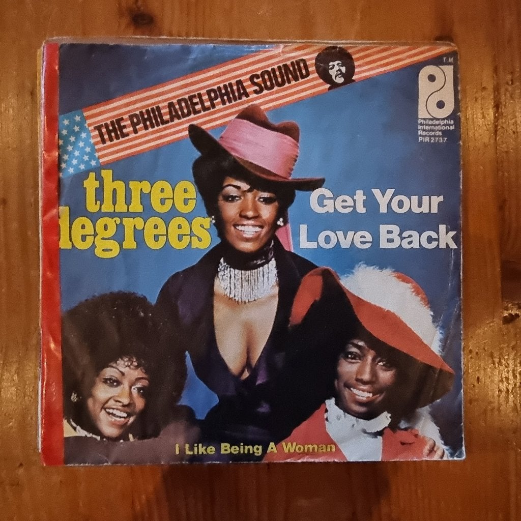 7" Three Degrees – Get Your Love Back, CD & DVD, Enlèvement ou Envoi, Utilisé, 7 inch, R&B et Soul