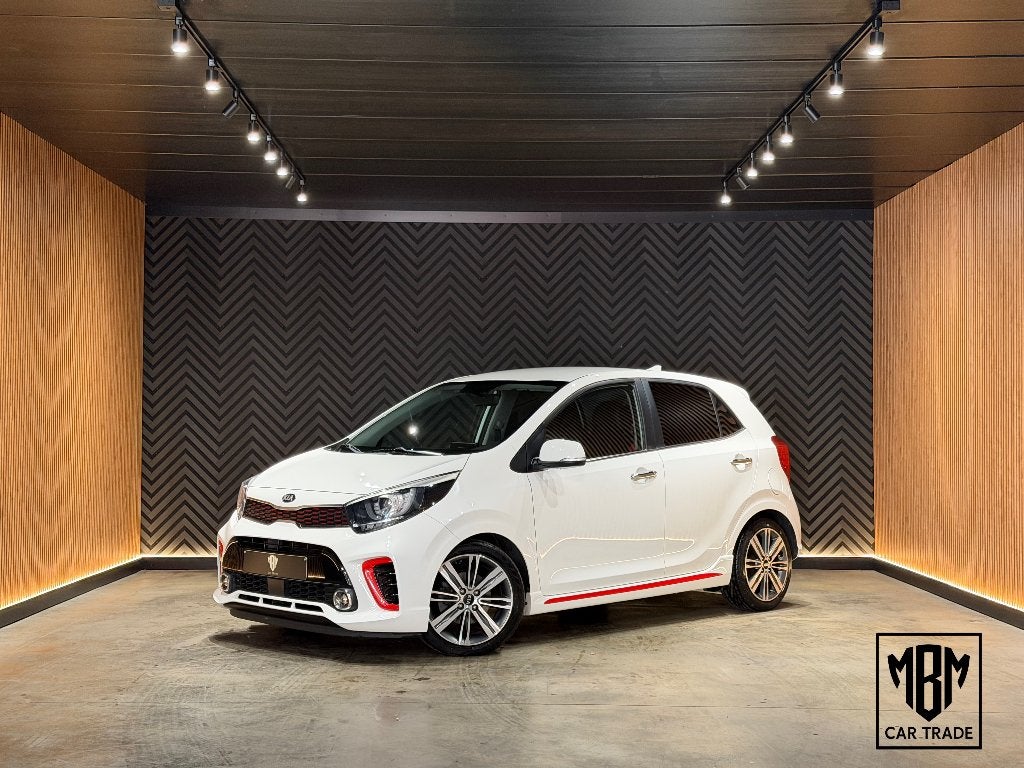 ✅Kia Picanto 1.2i GT Line GARANTIE Navi Leder Cruise C 1.Eig, Auto's, Voorwielaandrijving, Dealer onderhouden, https://public.car-pass.be/vhr/68a02813-1018-4820-a9d3-75c4df9eaaed