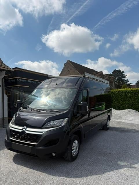 Citroen Jumper  bwj 2018 km    180000     euro 6, Auto's, Citroën, Zwart, 159 g/km, Particulier