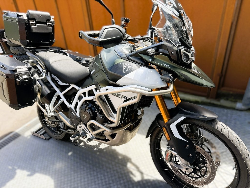 tiger rally pro 900cm³ 2024 8000 km garantie 1,2,3 jaar, Motoren, Motoren | Triumph, Handvatverwarming, Nieuw, Motorrijbewijs A