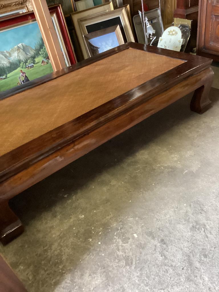 salon tafel / Grande table de salon 2 mX 1m, Huis en Inrichting, Tafels | Salontafels, Ophalen, Zo goed als nieuw
