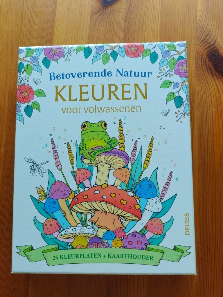 kleuren voor volwassenen "betoverende natuur", Hobby en Vrije tijd, Tekenen, Ophalen of Verzenden, Zo goed als nieuw, Overige typen