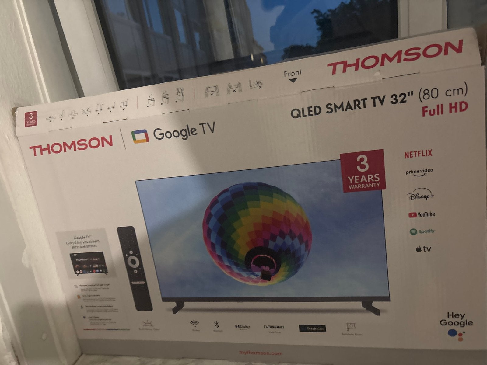 Smart Tv Thomson Qled, Enlèvement, Utilisé