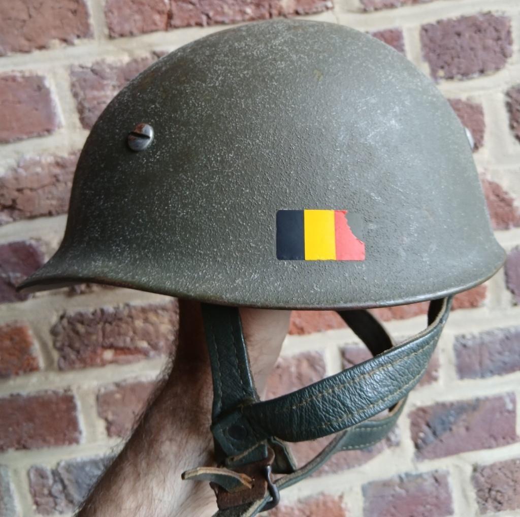 Casque de parachutiste belge M71, Enlèvement ou Envoi, Armée de terre, Casque ou Béret