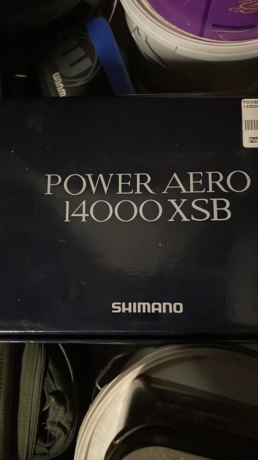 3x shimano power aero 14000 xsb, Ophalen, Zo goed als nieuw
