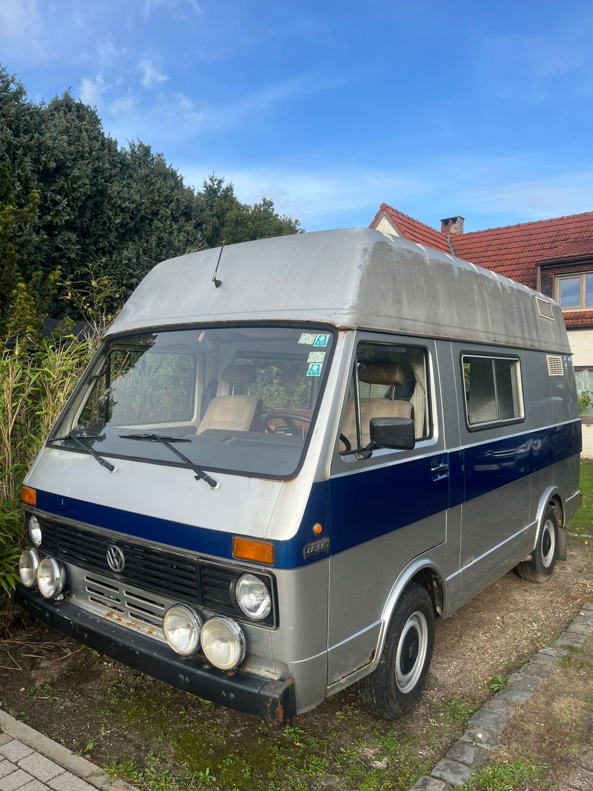 Volkswagen LT31 camper bus, Caravans en Kamperen, Particulier, Elektrisch, Volkswagen