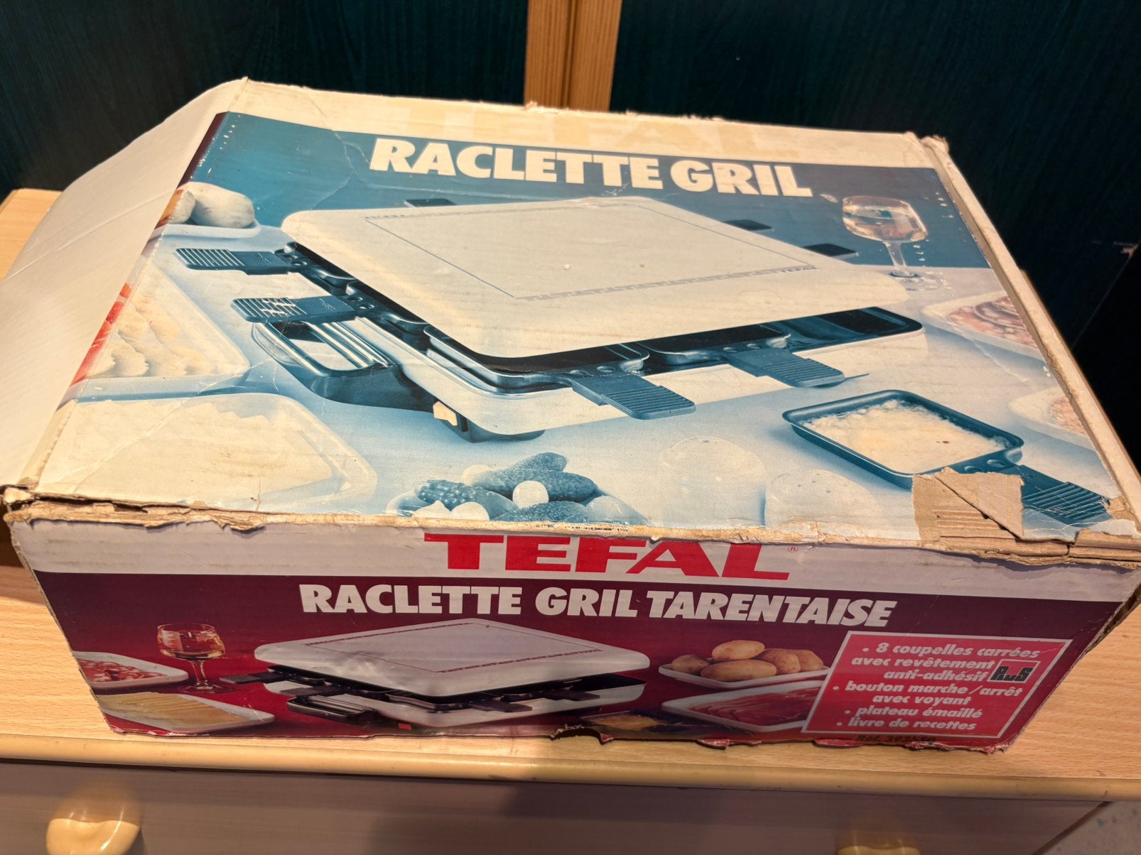 TEFAL GRILL/RACLETTE, Ophalen of Verzenden, Gebruikt