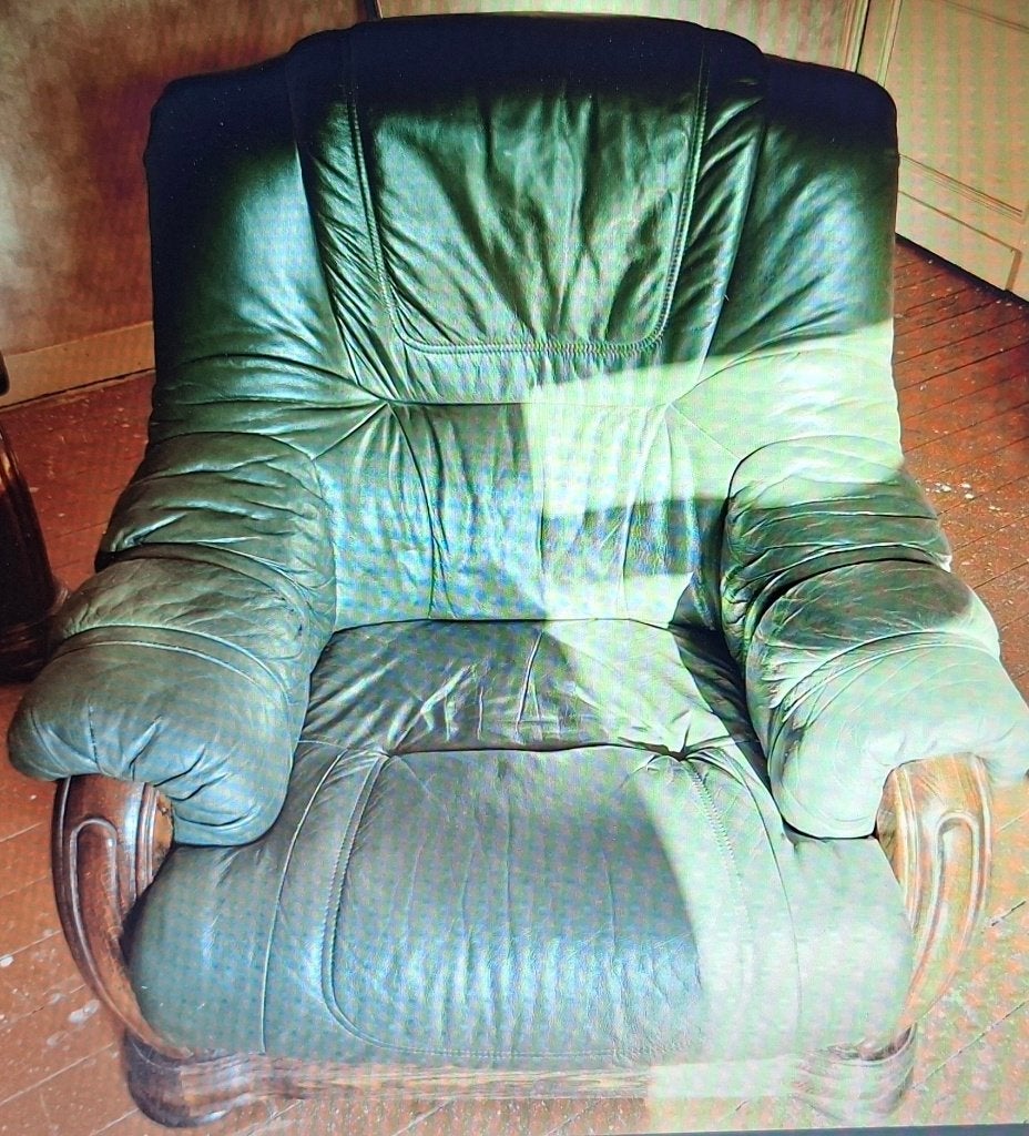 2 fauteuil cuir, Enlèvement, Cuir
