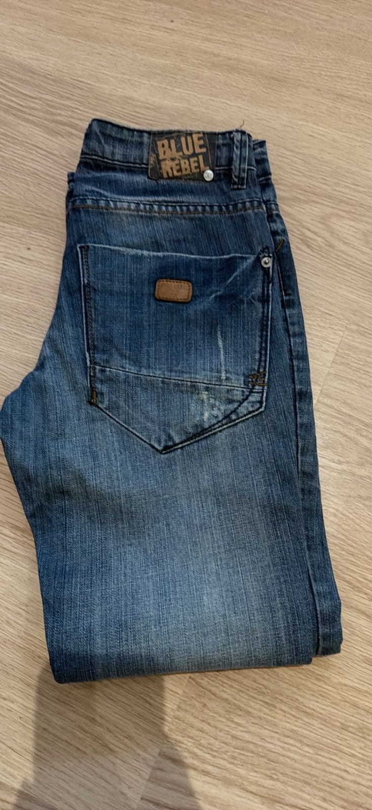 Jeans blue rebel, Enlèvement, Neuf, Bleu
