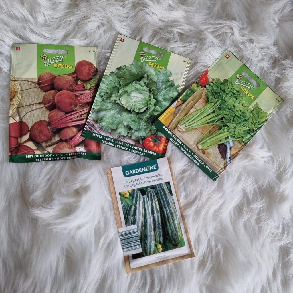 Zaden voor moestuin - ideaal voor nieuwe seizoen!, Tuin en Terras, Ophalen of Verzenden