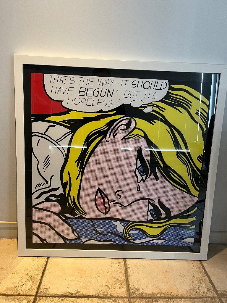 Popart Roy Lichtenstein, Ophalen